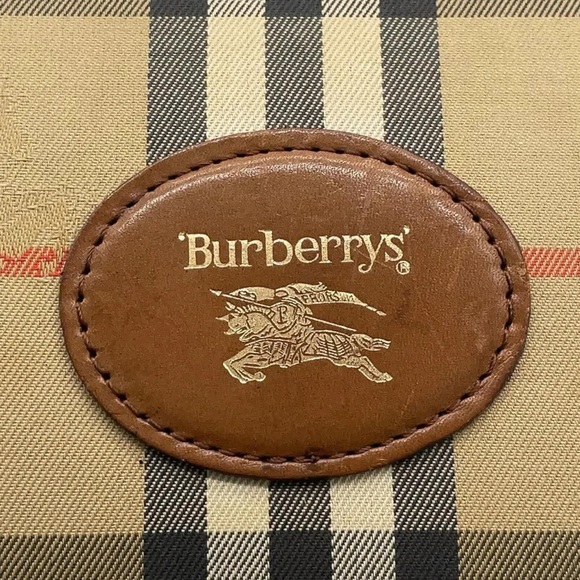 Vintage Burberrys Horseferry Nova Check Crossbody Shoulder Bag- Free Gift - Picture 15 of 15